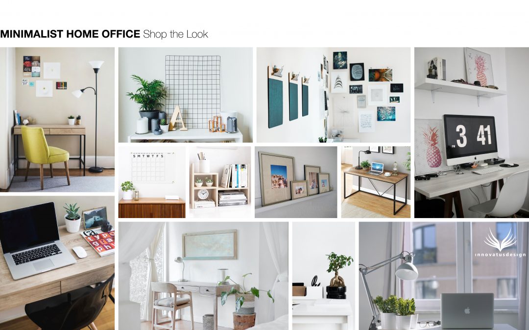 Shop the Look Minimalist Home Office
