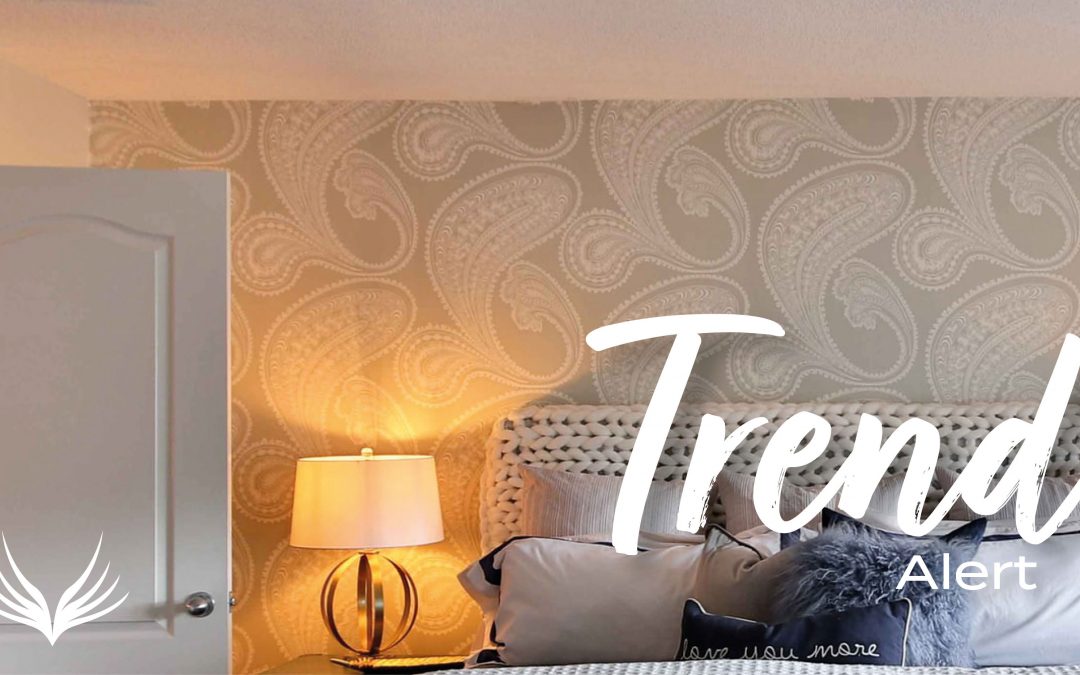 Trend Alert: Peel and Stick Wallpaper