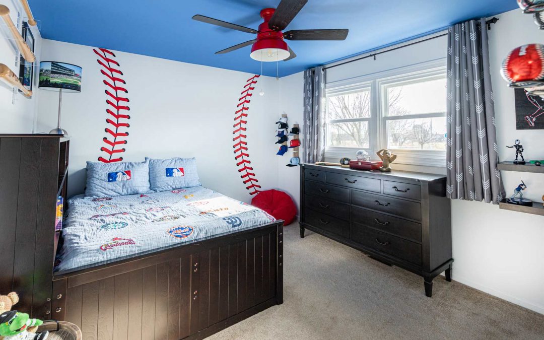 Boys Baseball Bedroom
