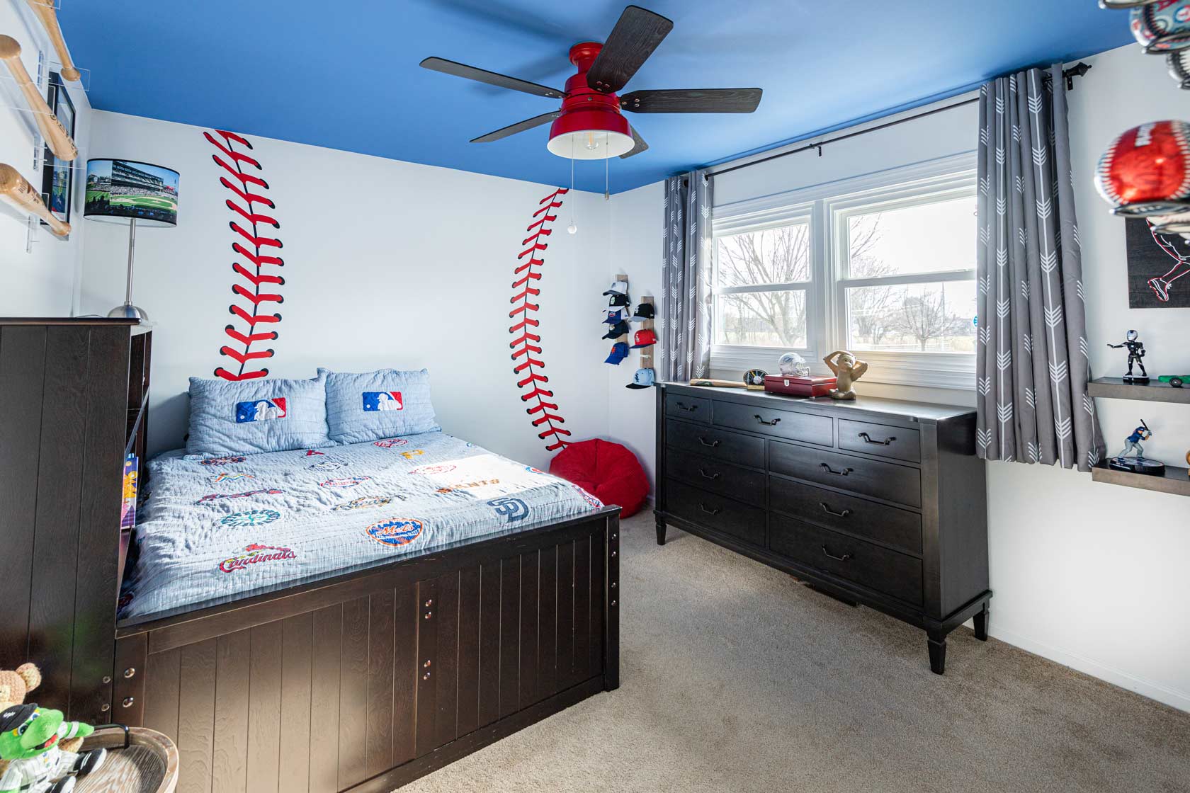 Baseball Themed Bedroom