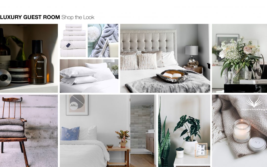 Shop the Look Luxury Guest Room