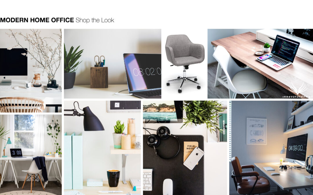 Shop the Look Modern Home Office