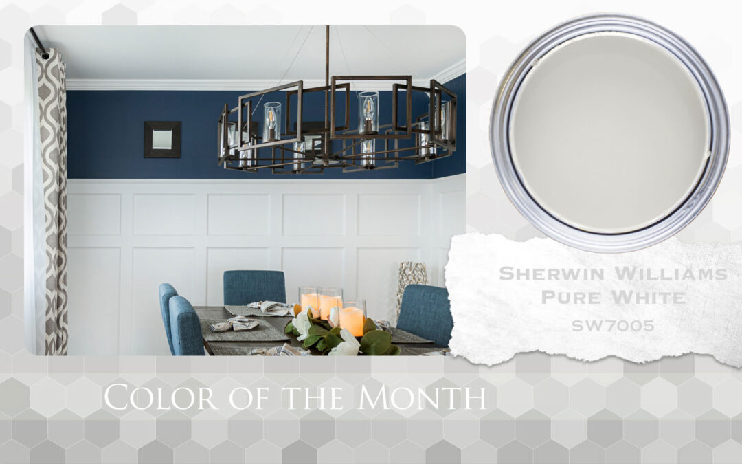Sherwin Williams Pure White Color of the Month