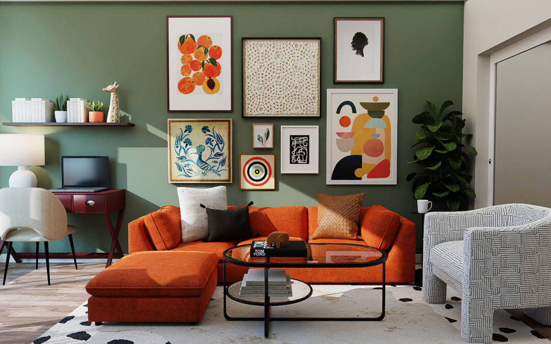 Color of the Month Sherwin Williams Raucous Orange