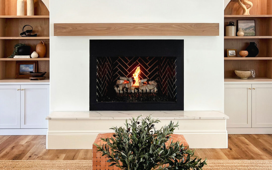 Trend Alert – Plaster Fireplaces